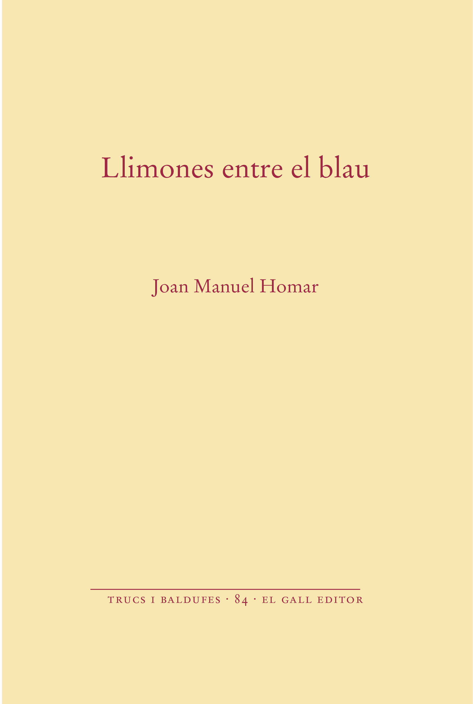 Llimones entre el blau